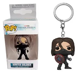 Llavero Funko Pop: Capitan America El Soldado Del Invierno