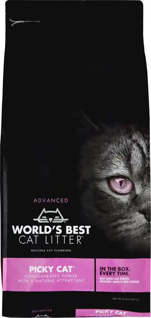 Arena De Maiz Worlds Best Cat Litter Advanced Picky Cat X 5.44kg -12lb (ecologica)