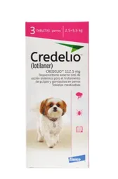 Antipulgas Credelio X 1 Tableta (2.5kg-5.5kg)