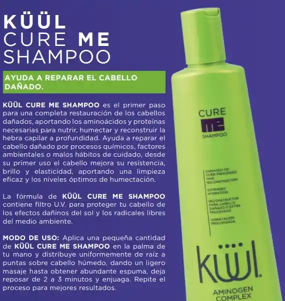 Kuul Cure Me Shampoo Reconstructor 1lt