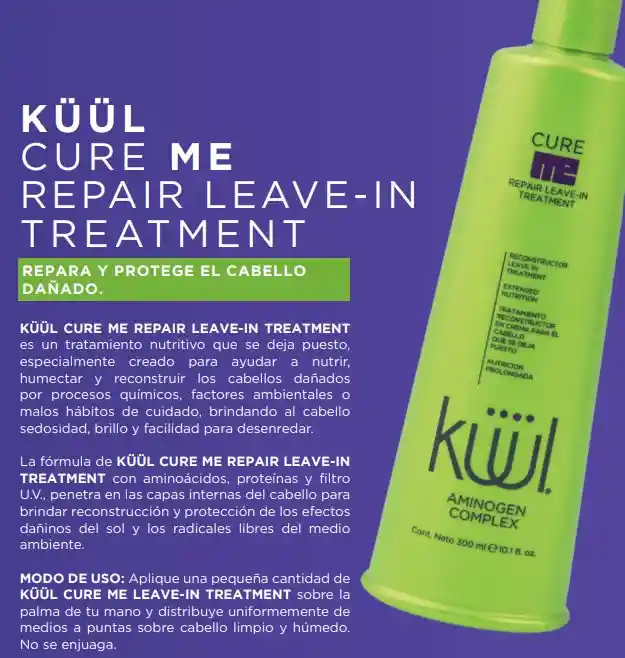 Kuul Cure Me Leave-in Tratamiento Reconstructor 1lt