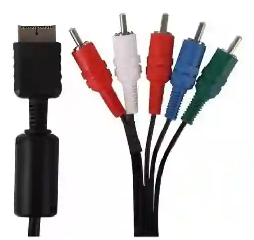 Cable Mejorador De Imagen Para Consola Ps2 Componentes