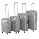 Set 4 Maletas Rigidas Viaje4 Ruedas Abs Sky Travel