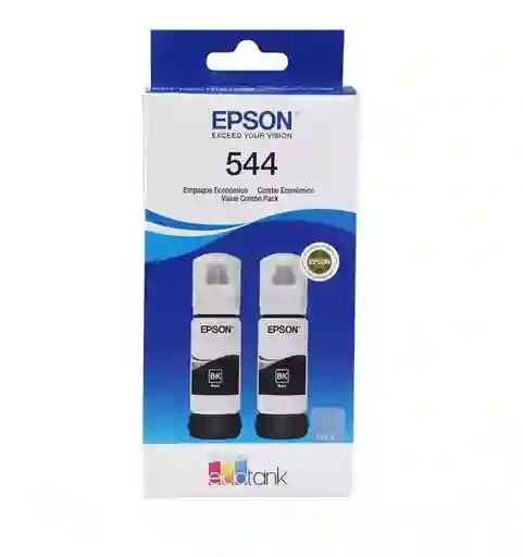 Tinta Epson 544 Negro Para Impresoras L1110 L3110 L3115 L5190 Kit X2