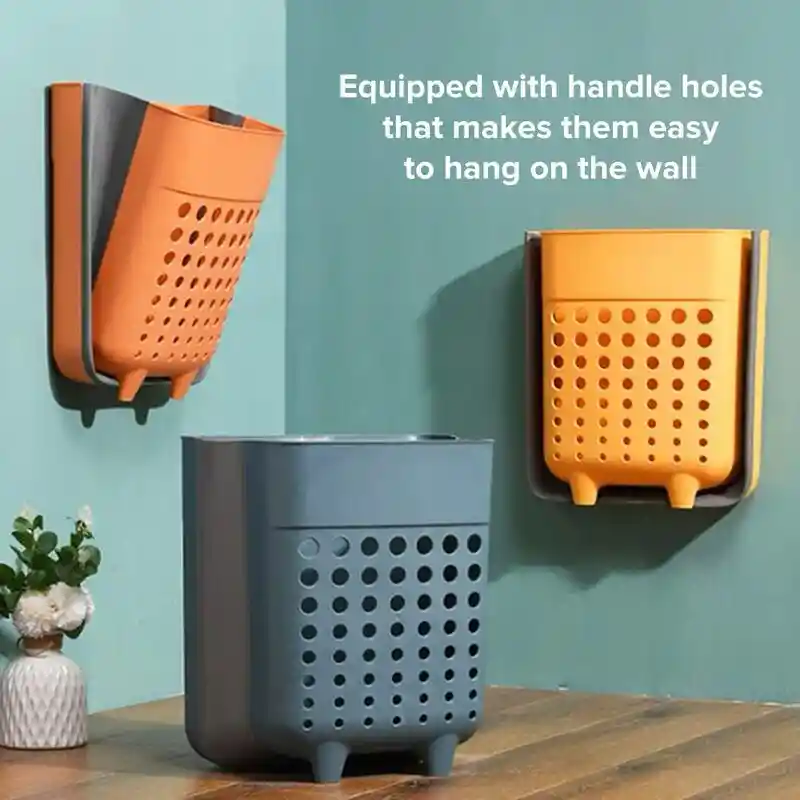 Canasta De Basura Plegable Fexible Premium