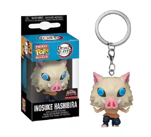 Llavero Funko Pop: Demon Slayer Inosuke Hashibira Sin Espada