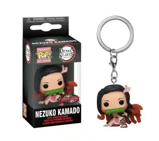 Llavero Funko Pop: Demon Slayer Nezuko Kamado Con Vestido