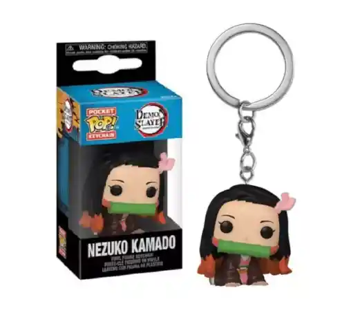 Llavero Funko Pop: Demon Slayer Nezuko Kamado Con Saco