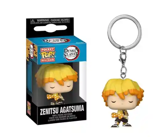 Llavero Funko Pop: Demon Slayer Zenitsu Agatsuma