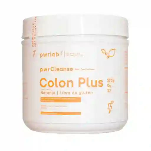 Pwr Cleanse Colon Plus Polvo Naranja Pote 240 G