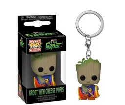 Llavero Funko Pop: Guardianes De La Galaxia Groot Bola Queso