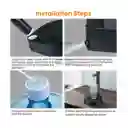 Dispensador De Agua Eléctrico Portátil Y Automático Color Negro