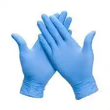 Guantes De Nitrilo Azul Par Talla M