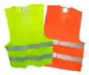Chaleco De Seguridad Reflectivo Fluorecente Moto Naranja