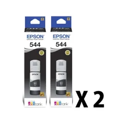 Tintas Epson 544 Negro Para Impresora L3110 L3115 L3150 Kit X2