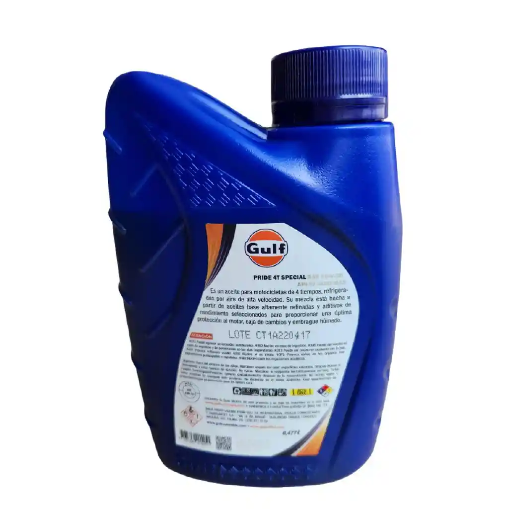 Aceite Para Moto Gulf Pride 4t Special Sae 20w50 /api Sj/jaso Ma2