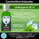 Lubricante Multiorgasmos Frio Aroma A Menta 30 Ml