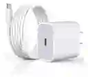 Cargador 25w+cable 1m Tipo C Compatible Iphone 12 Pro / Max
