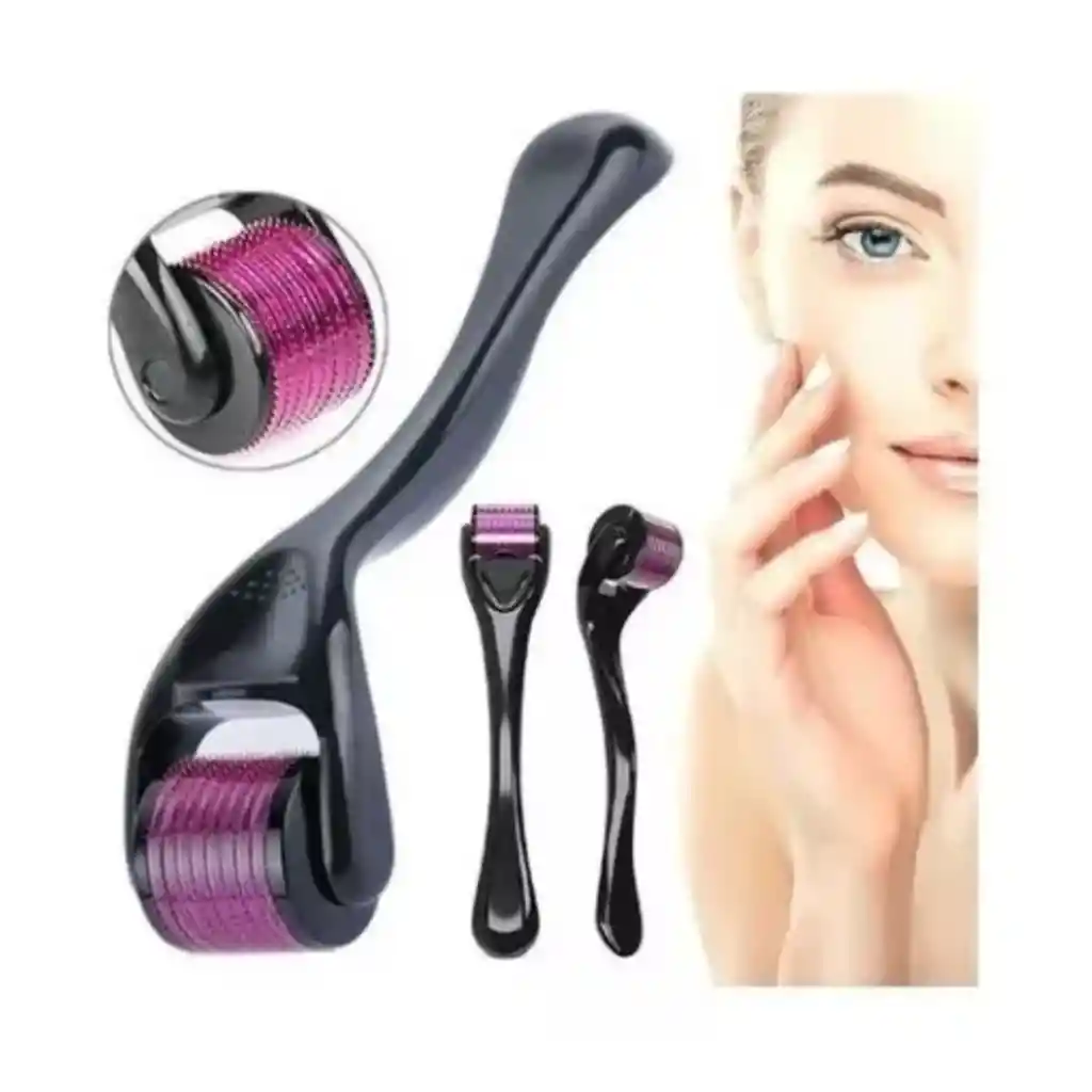 Derma Roller System Rodillo Facial Agujas De Titanio