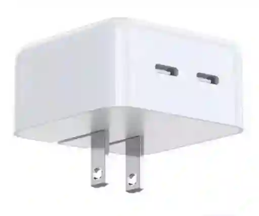 Cubo Iphone 60w/ Marranita Doble Tipo C 60w