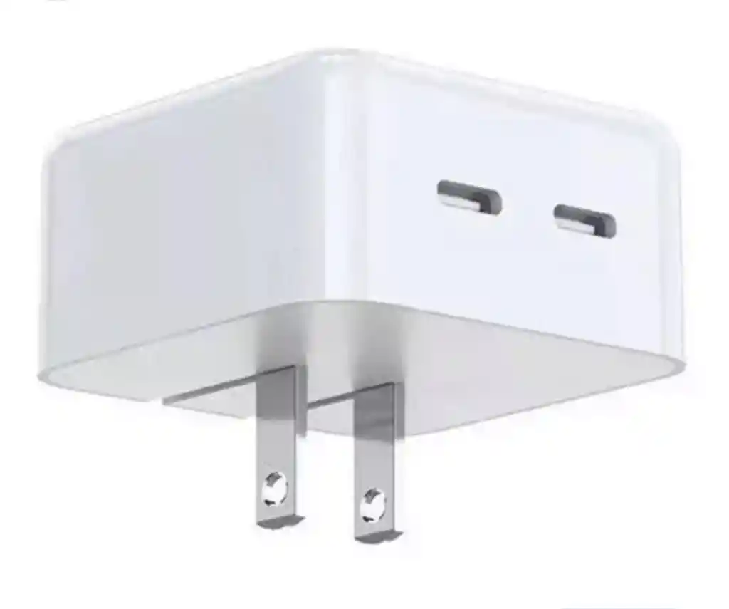 Cubo Iphone 60w/ Marranita Doble Tipo C 60w