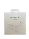 Cubo Iphone 60w/ Marranita Doble Tipo C 60w