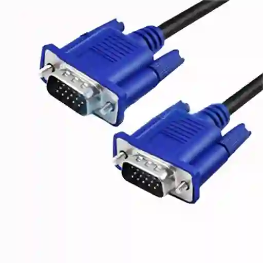 Cable Vga Macho Macho 1.5 M Para Monitores Portátiles Y Otros