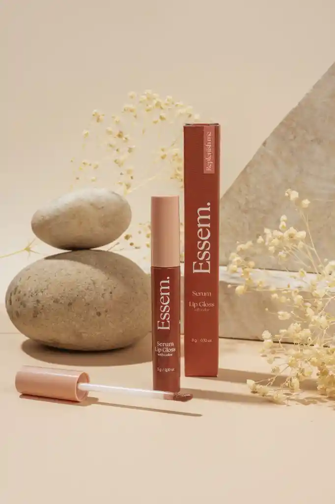 Serum Lip Gloss With Color