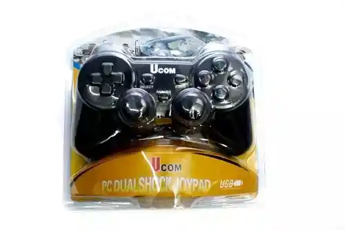 Control De Juegos Joystick Gamepad Usb Retro Turbo Pc Negro