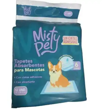 Tapetes Absorbentes Misty Pet * 12 Und.