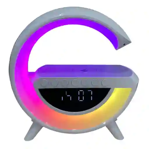 Radio Parlante Usb + Lampara + Cargador Inalambrico G Bt-3401