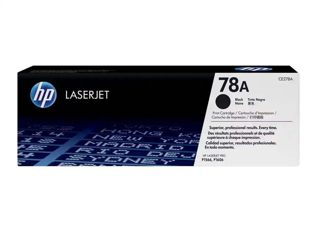 Toner Hp 78a Para Uso En Impresoras Mfp P1005 P1006 Color Negro