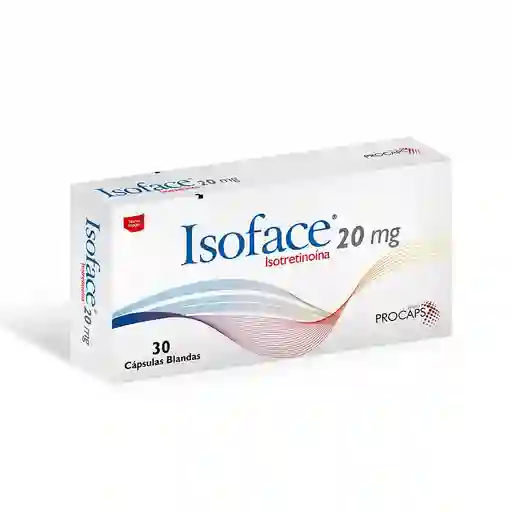 Isoface 20mg Sobre X 10 Cápsulas Blandas