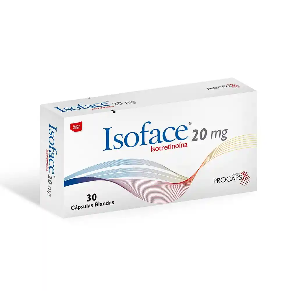 Isoface 20mg Sobre X 10 Cápsulas Blandas