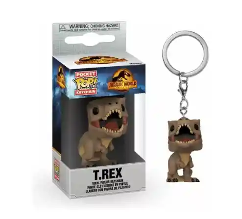 Llavero Funko Pop: Jurassic World T.rex