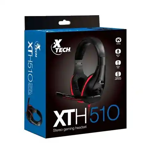 Audifonos Gamer Xtech Xth510 Diadema 3.5mm Microfono Pc