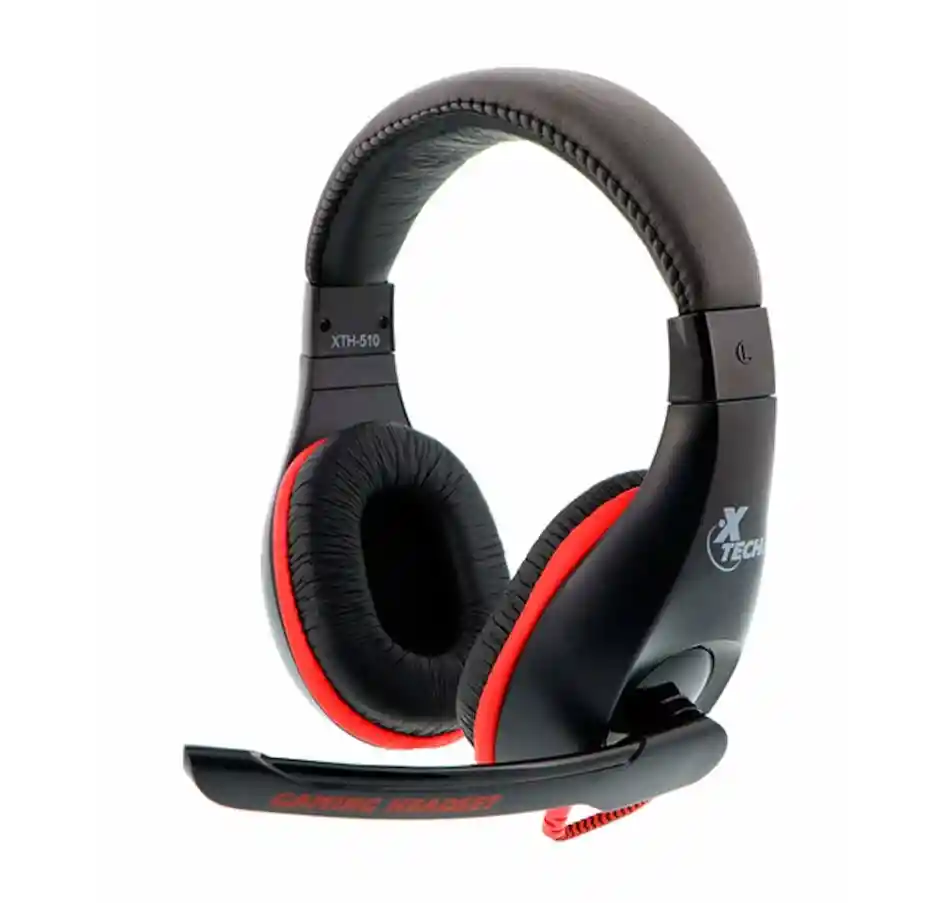 Audifonos Gamer Xtech Xth510 Diadema 3.5mm Microfono Pc