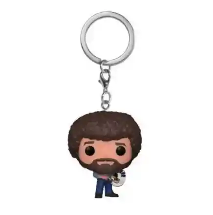 Llavero Funko Pop: La Alegría De Pintar Bob Ross