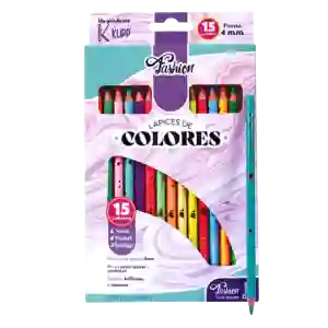 Colores Klipp Fashion - Colores Neon - 15 Lapices