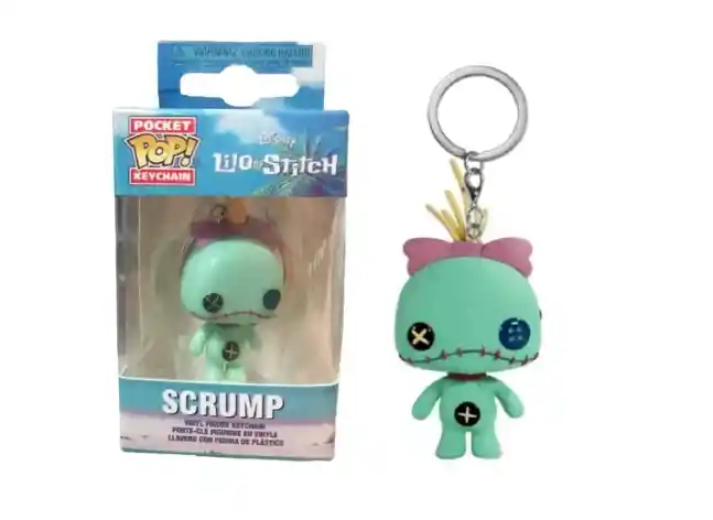 Llavero Funko Pop: Lilo Y Stitch Scrump