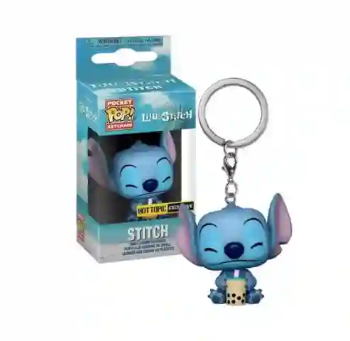 Llavero Funko Pop: Lilo Y Stitch Stitch Con Tetero