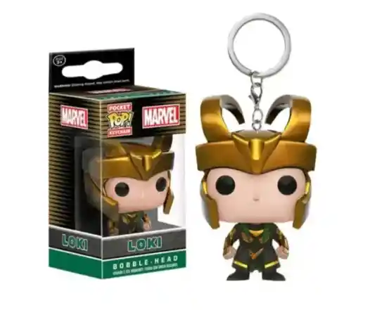 Llavero Funko Pop: Los Vengadores / Avengers Loki