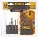 Juego De Brocas 14 Piezas Puntas Divididas 135 Grados Dewalt