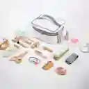 Bolso De Peluquería De Madera Para Niñas Y Niños