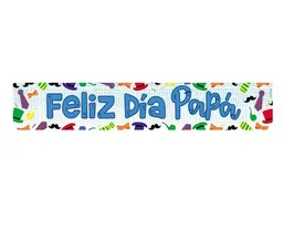 Cartel Holografico Jumbo Feliz Dia Papa 165cm Sempertex