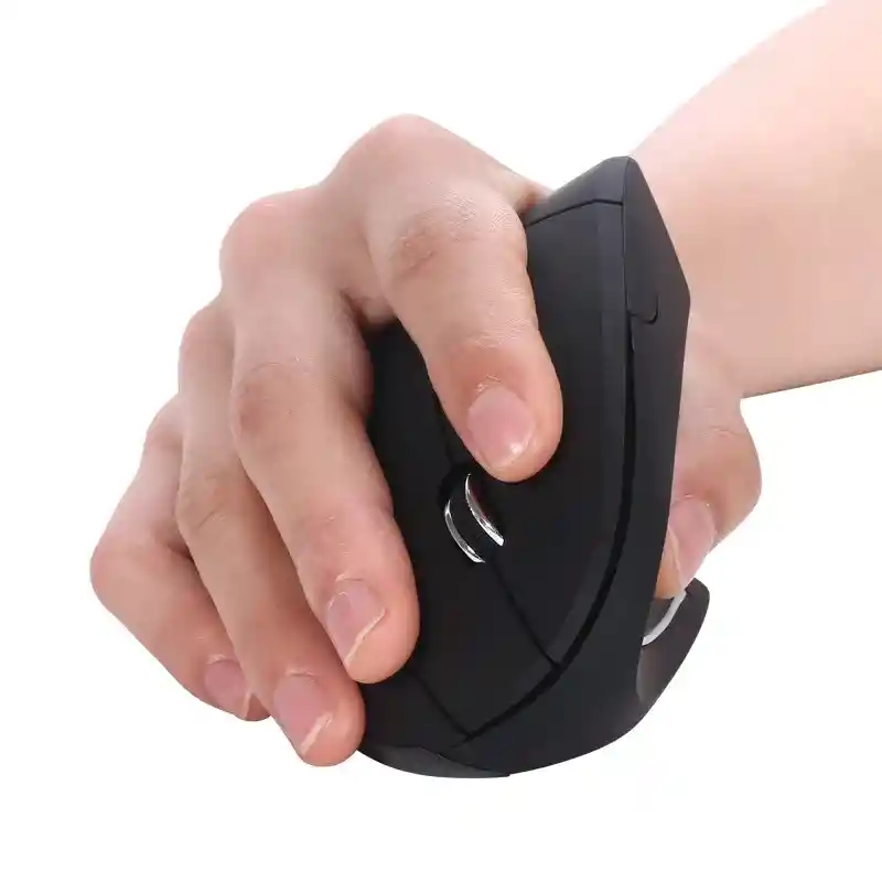 Mouse Vertical Ergonómico Inalámbrico, Evita Túnel Del Carpo