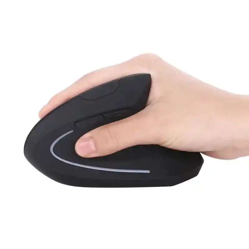 Mouse Vertical Ergonómico Inalámbrico, Evita Túnel Del Carpo