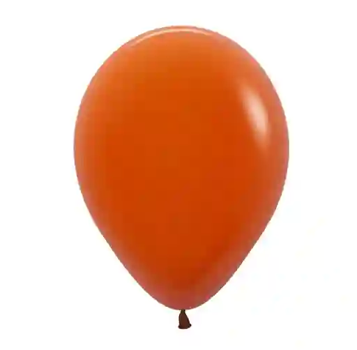 Globo Bomba R-12 Fashion Naranja Cobrizo X12 Sempertex