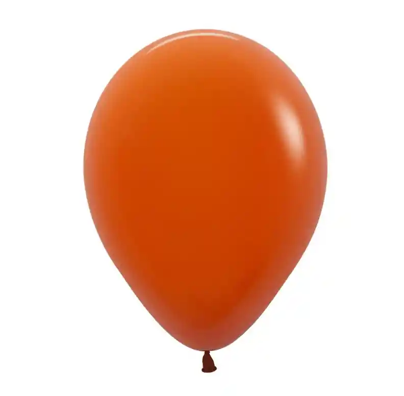 Globo Bomba R-12 Fashion Naranja Cobrizo X12 Sempertex