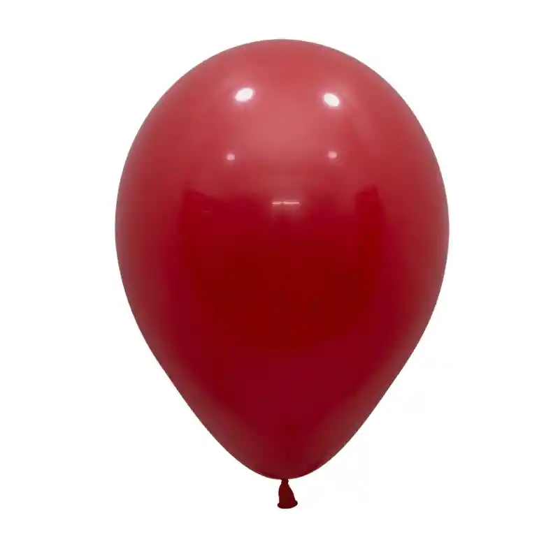 Globo Bomba R-12 Fashion Rojo Imperial X50 Sempertex